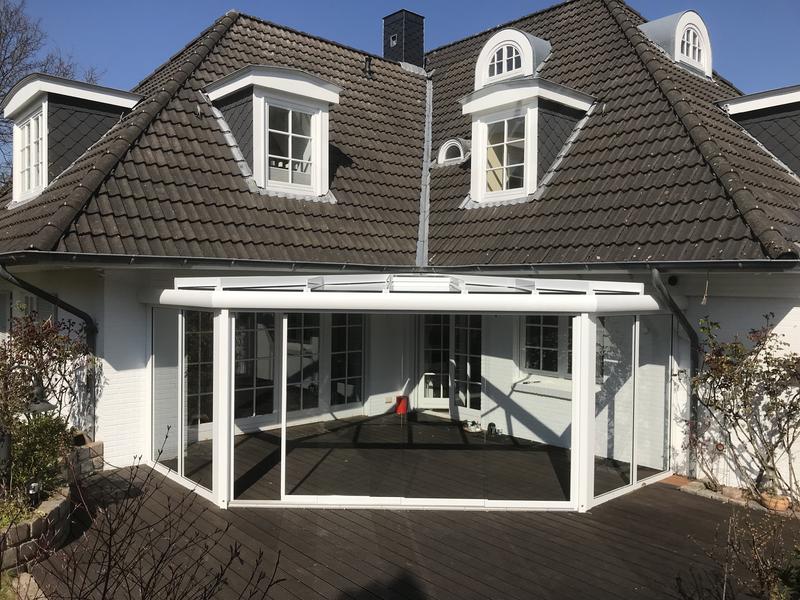 Sonderlösung Terrassendach / Glashaus